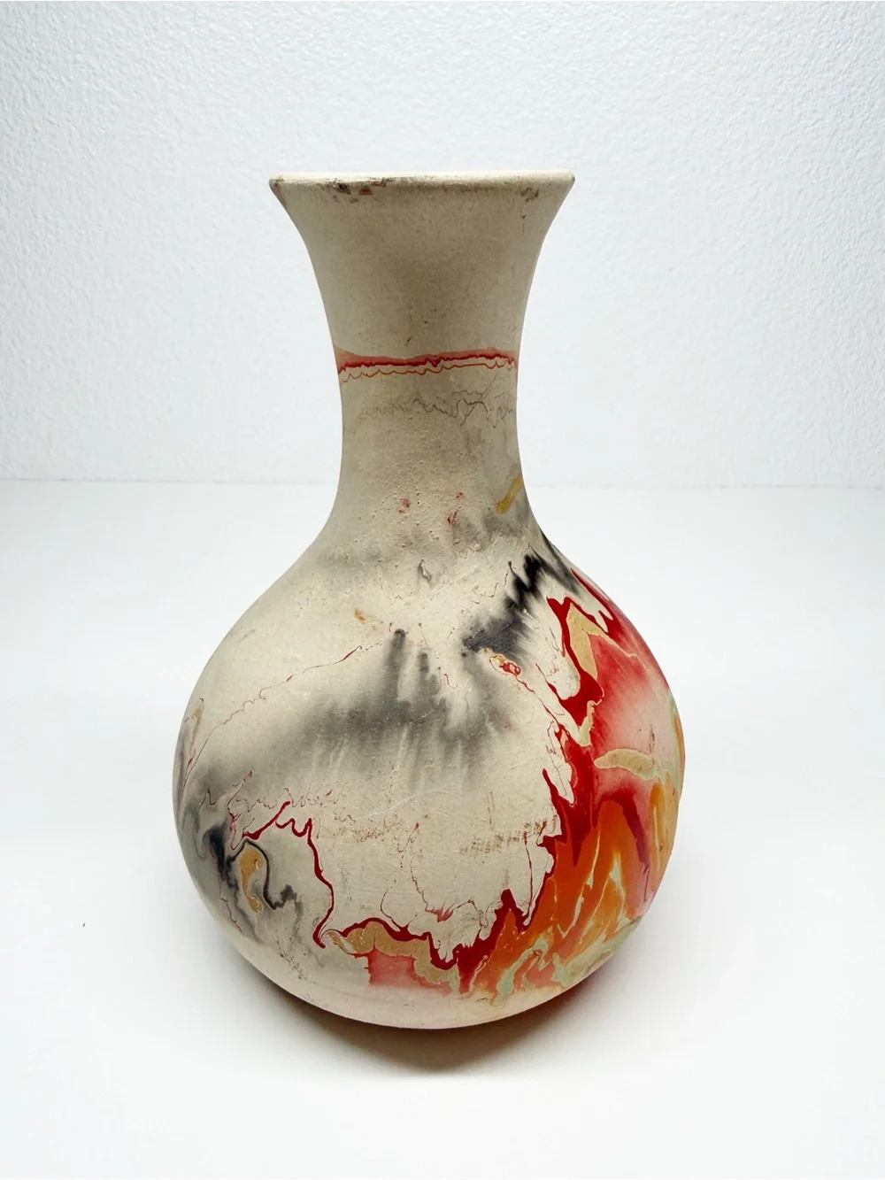 Nemadji Indian Pottery Native Vase USA
